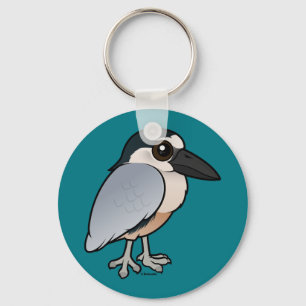 Birdorable Fartyg-fakturerade heronen Nyckelring