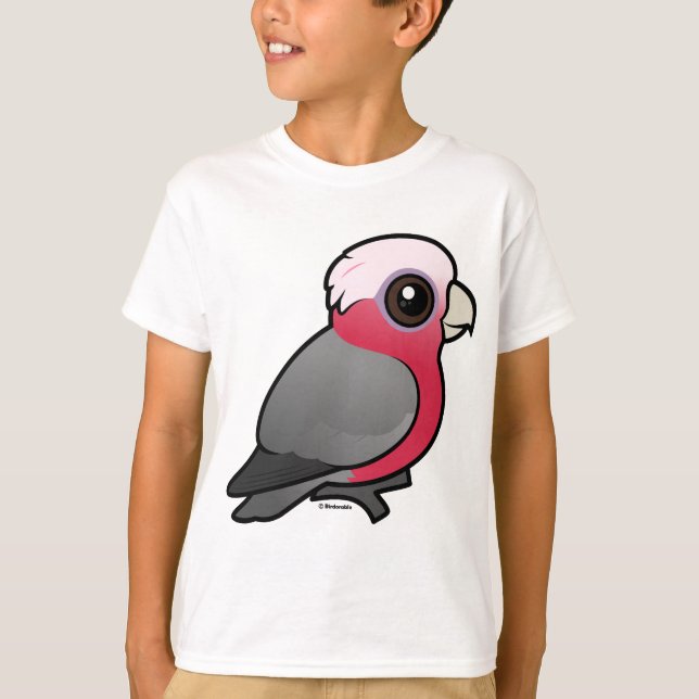 Birdorable Galah Tee Shirt (Framsida)