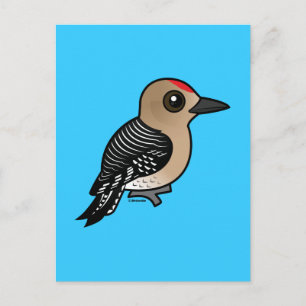 Birdorable Gila Woodpecker Vykort