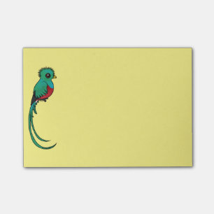 Birdorable glänsande Quetzal Post-it Block