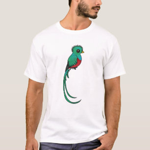 Birdorable glänsande Quetzal Tee Shirt