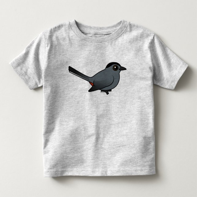 Birdorable grå Catbird Tröja (Framsida)
