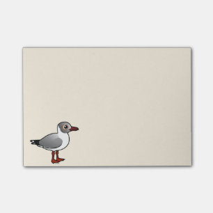 Birdorable Grått-hövdad fiskmås Post-it Block