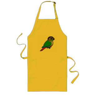 Birdorable Grönt-varade fräck mot Conure Långt Förkläde