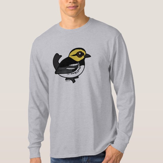 Birdorable Guld--varade fräck mot sångaren Tee Shirt (Framsida)