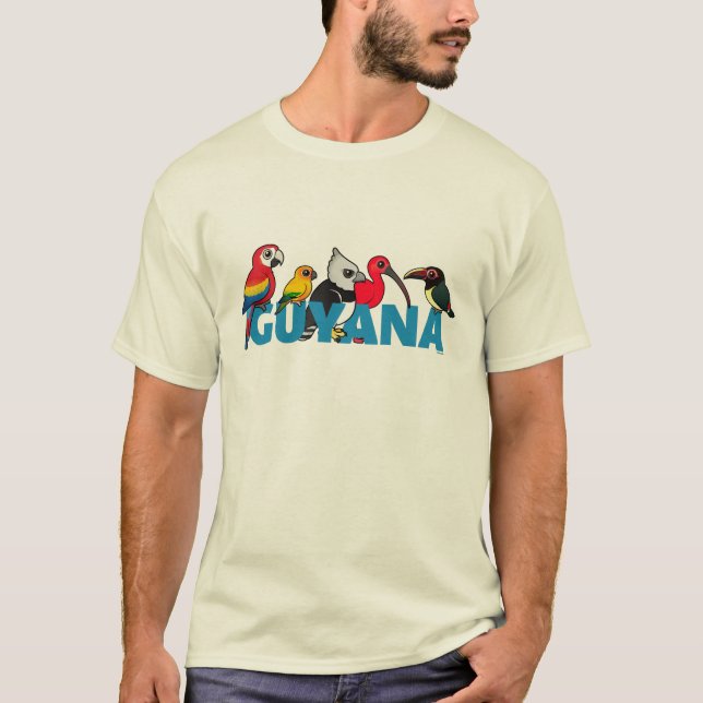Birdorable Guyana T Shirt (Framsida)