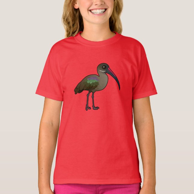 Birdorable Hadada Ibis T Shirt (Framsida)