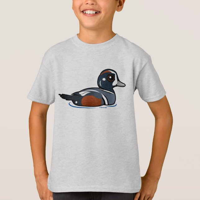 Birdorable Harlequinanka T-shirt (Framsida)