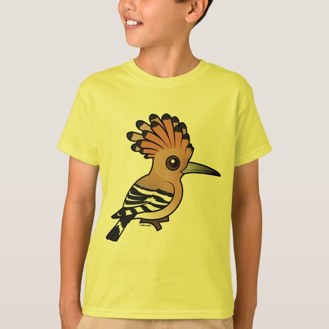 Birdorable Hoopoe T-shirt (Framsida)