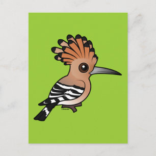 Birdorable Hoopoe Vykort