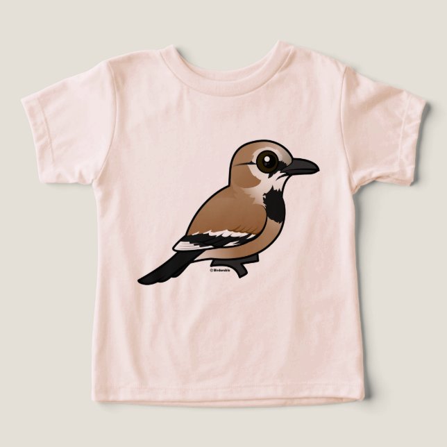 Birdorable Iranian Ground Jay T Shirt (Design Framsida)