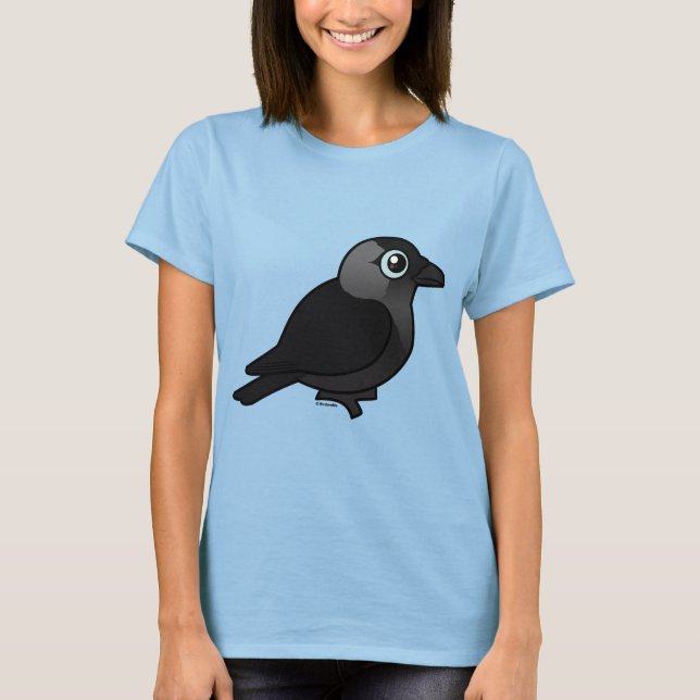 Birdorable Jackdaw Tee (Framsida)