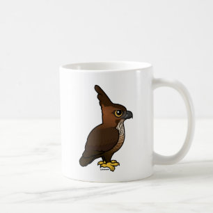 Birdorable Javan Hawk-Eagle (vuxen och ungdom) Kaffemugg