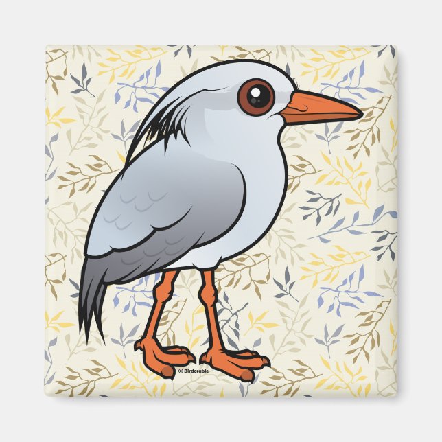 Birdorable Kagu Magnet (Framsidan)