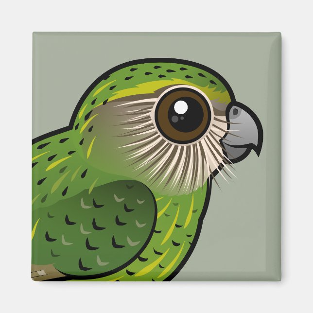 Birdorable Kakapo Magnet (Framsidan)