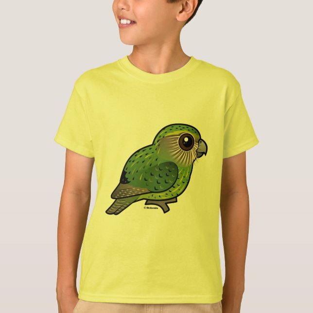 Birdorable Kakapo Tee Shirt (Framsida)
