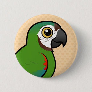 Birdorable Kastanj-beklädde macawen Knapp