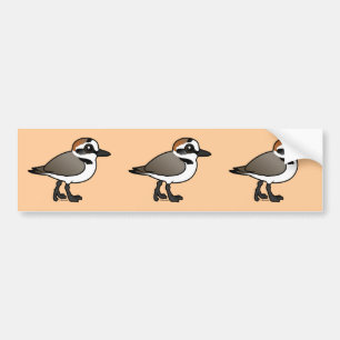 Birdorable Kentish Plover Bildekal