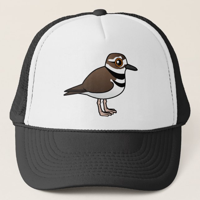 Birdorable Killdeer Truckerkeps (Framsida)