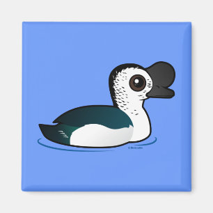 Birdorable Knopp-fakturerade ankan Magnet