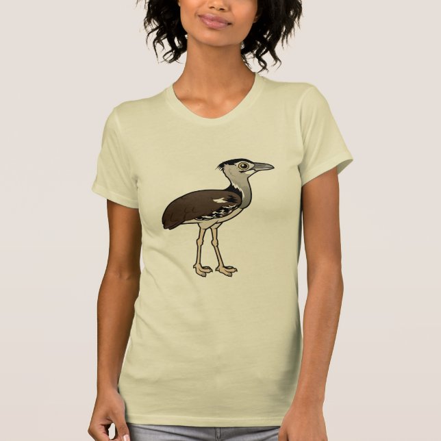 Birdorable Kori Bustard T Shirt (Framsida)