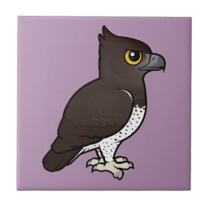 Birdorable krigs- örn kakelplatta