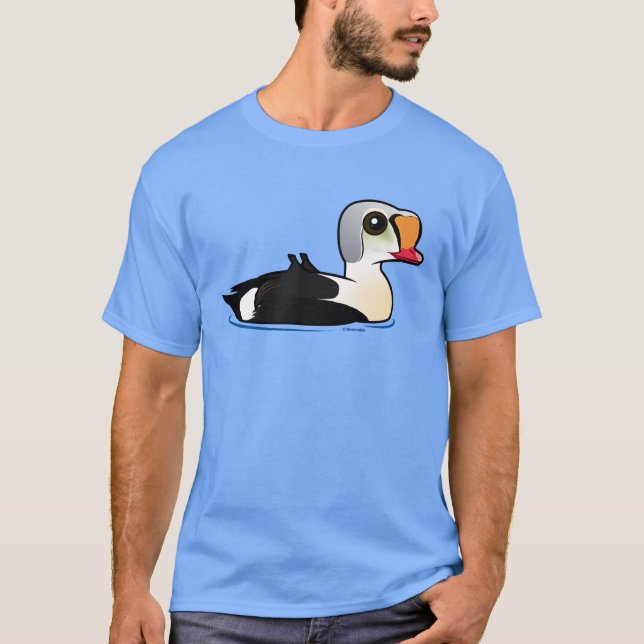 Birdorable Kung Eider T Shirt (Framsida)