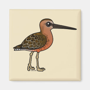 Birdorable Lång-fakturerade dowitcheren Magnet
