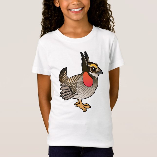 Birdorable Lesser Prärie-Höna T Shirt (Framsida)