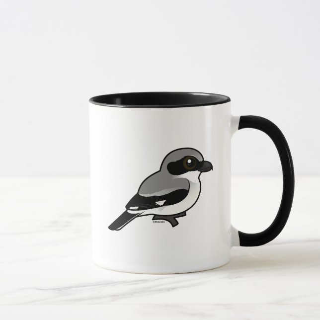 Birdorable Loggerhead Shrike Mugg (Höger)