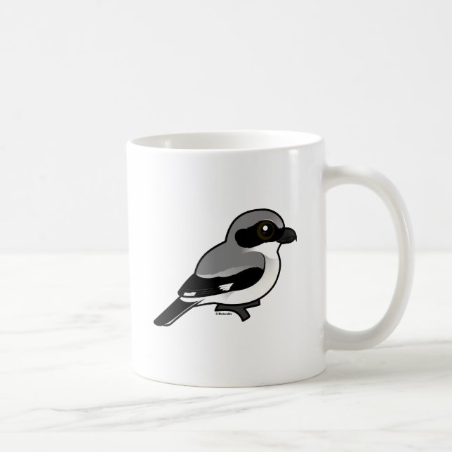 Birdorable Loggerhead Shrike Mugg (Höger)