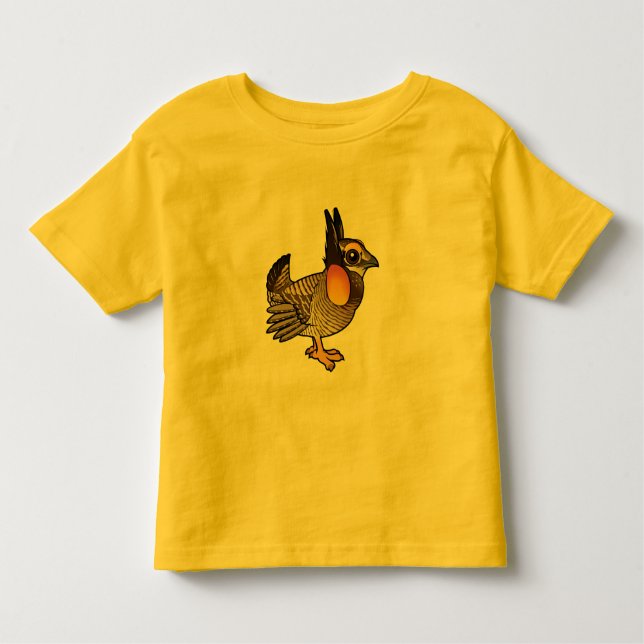 Birdorable mer underbar Prärie-Höna T-shirt (Framsida)