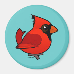 Birdorable nordlig kardinal magnet