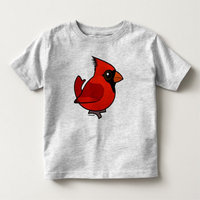 Birdorable nordlig kardinal t-shirt (Framsida)
