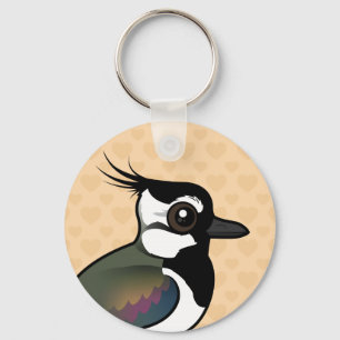 Birdorable nordlig Lapwing Nyckelring