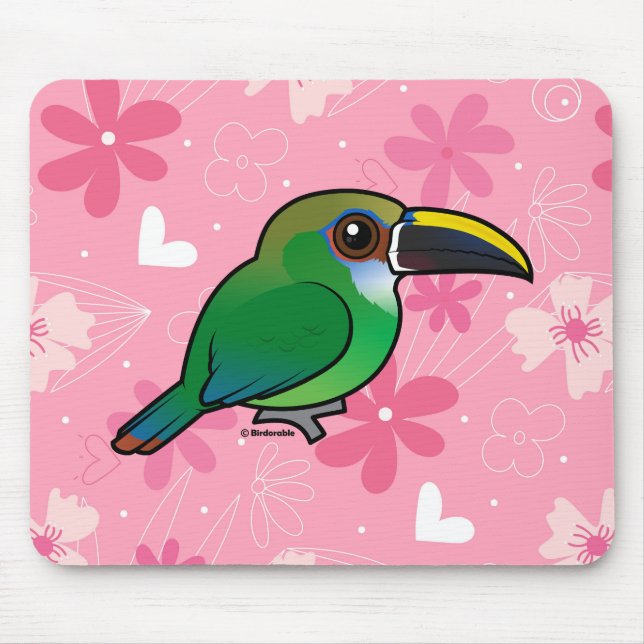 Birdorable Northern Emerald Toucanet Musmatta (Framsidan)