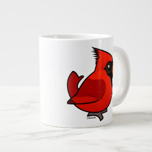 Birdorable Northern Kardinal Jumbo Mugg