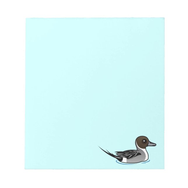 Birdorable Northern Pintail Anteckningsblock (Framsida)