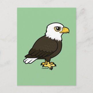 Birdorable Örn Vykort