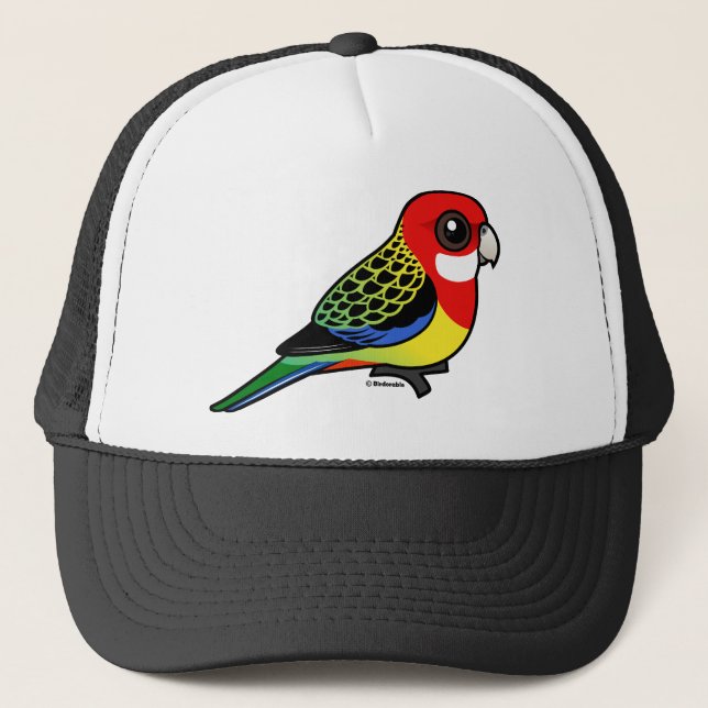 Birdorable östra Rosella Truckerkeps (Framsida)