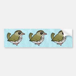 Birdorable Ovenbird Bildekal