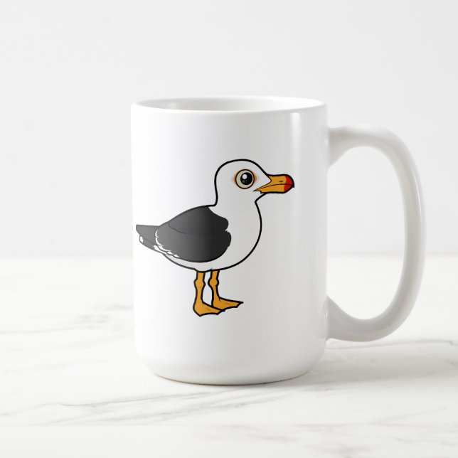 Birdorable Pacific Gull Kaffemugg (Höger)