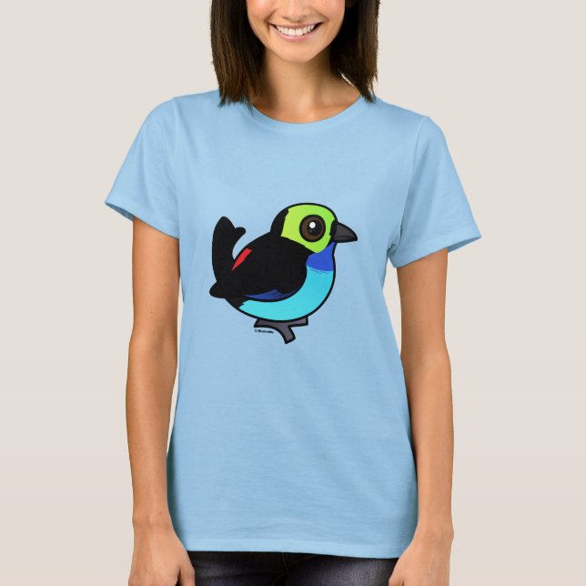 Birdorable Paradise Tanager Tee Shirt (Framsida)
