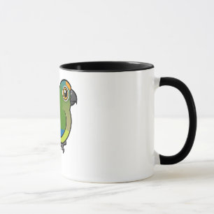 Birdorable Persika-beklädde parakiter Mugg
