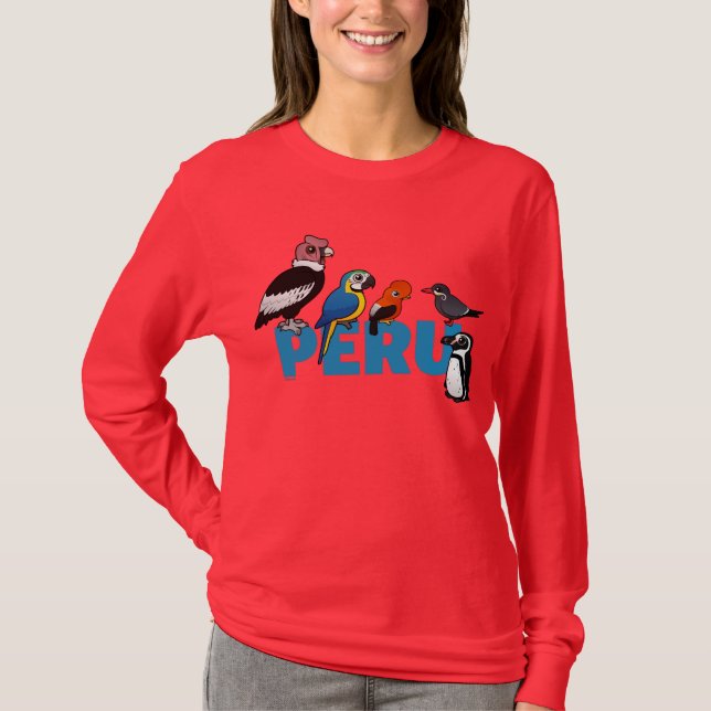 Birdorable Peru T Shirt (Framsida)