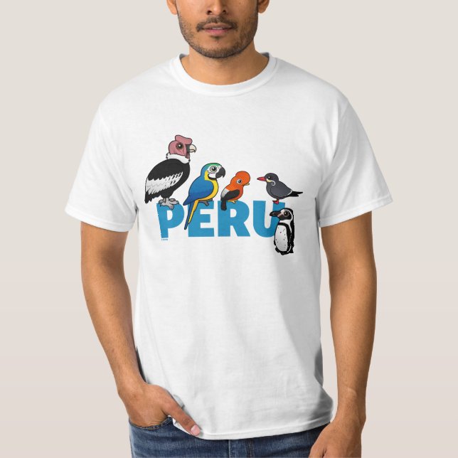 Birdorable Peru T Shirt (Framsida)