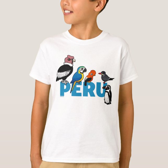 Birdorable Peru T Shirt (Framsida)