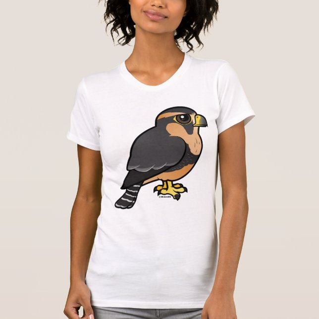 Birdorable peruansk Aplomado falk Tee (Framsida)
