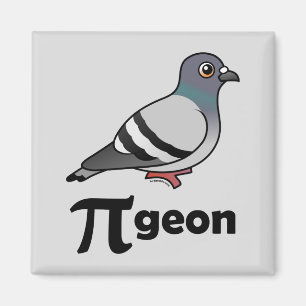 Birdorable PI-geon/duva Pi Magnet