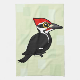 Birdorable Pileated hackspett Kökshandduk